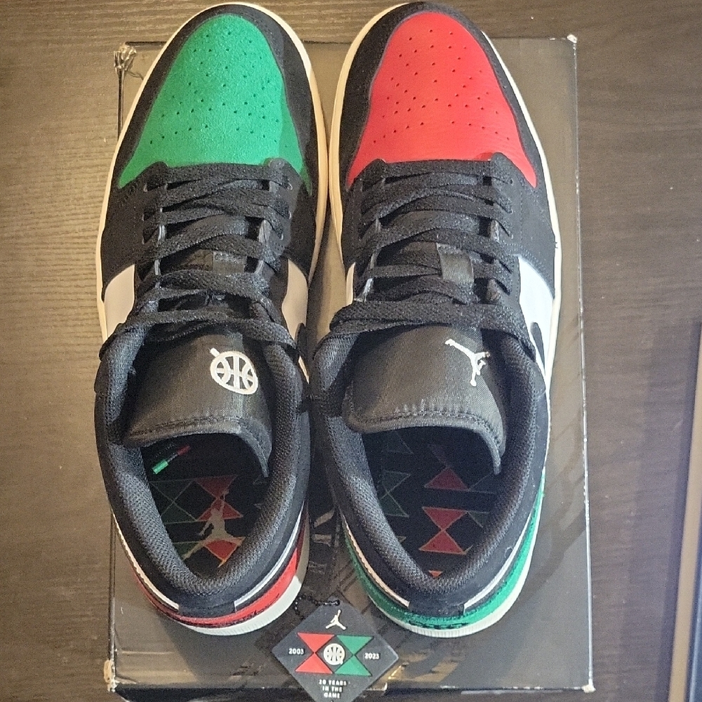Air Jordan 1 Low "Quai 54" (2023) Mens 12 EUC W/Box & Hangtag - Picture 6 of 11
